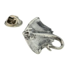 Stingray Pewter Lapel Pin