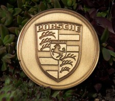 VINTAGE AUTOMOBILE CAR BADGE #