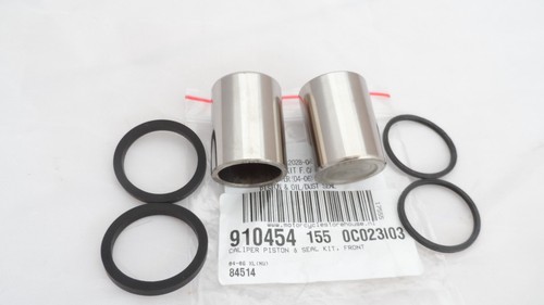 Front brake caliper piston and - front,