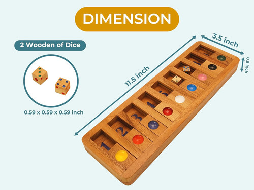 Shut the box - the, board
