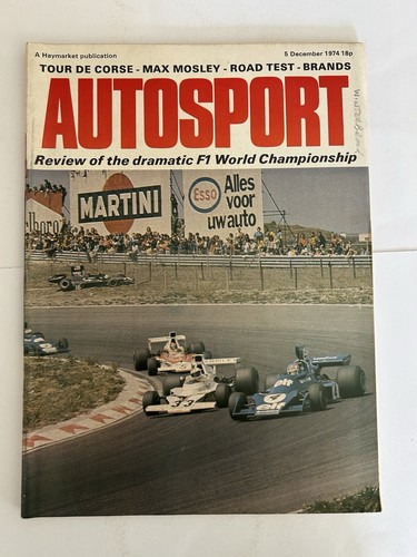 Autosport magazine 1 - magazine, x