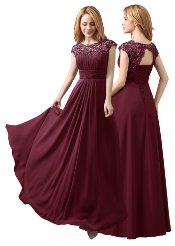 Chiffon maxi long - chiffon,