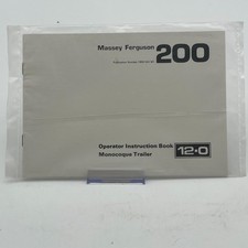Massey ferguson 200 monocoque - massey,