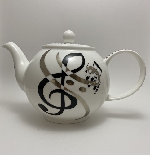 Dunoon teapot ebony ivory - dunoon, &ivory