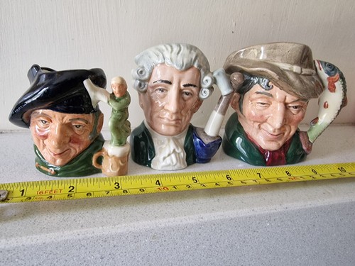 Royal doulton character jugs - 3,