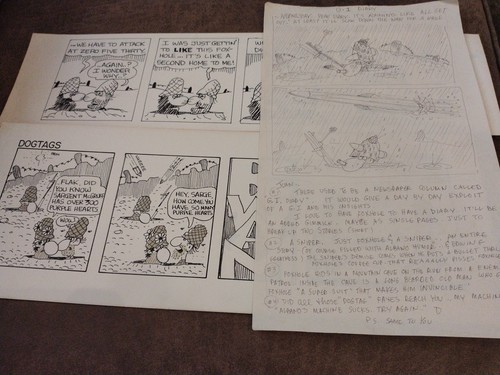 Original comic artwork - comic, &
