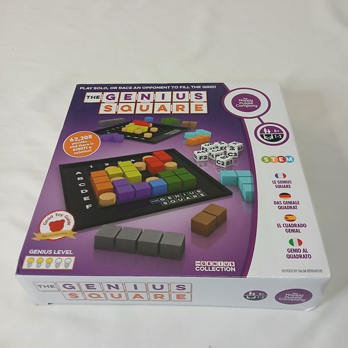 The genius square happy puzzle - the,