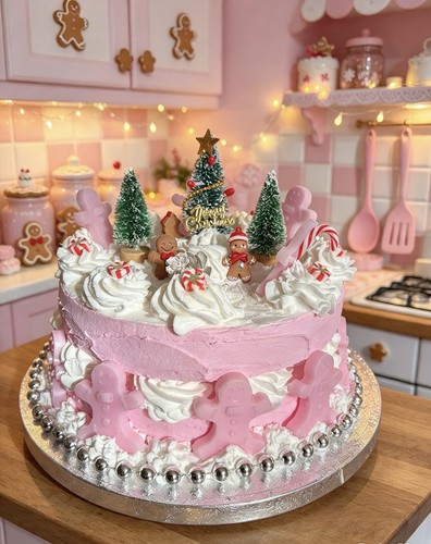 Gingerbread christmas cake - gingerbread,