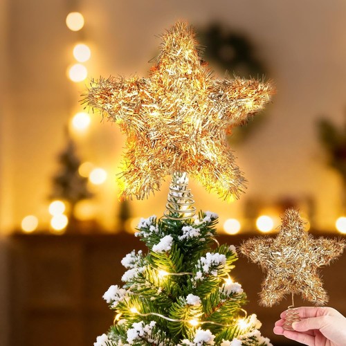 Christmas tree topper - topper, star