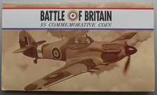 Battle of Britain $5 Commemorative Coin Marshall Islands 50th Anniversary