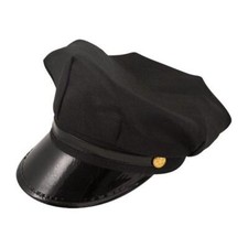Henbrandt Chauffeur Cap Hat Adult Fancy Dress Accessory