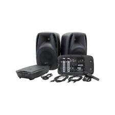 Gemini ES-210MX-BLU Portable PA System, Pro DJ Speakers