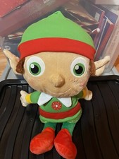 tesco chilly and friends elf large soft plush toy rare Christmas