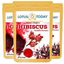 Hibiscus Tea 3 PACKS (60 Tea