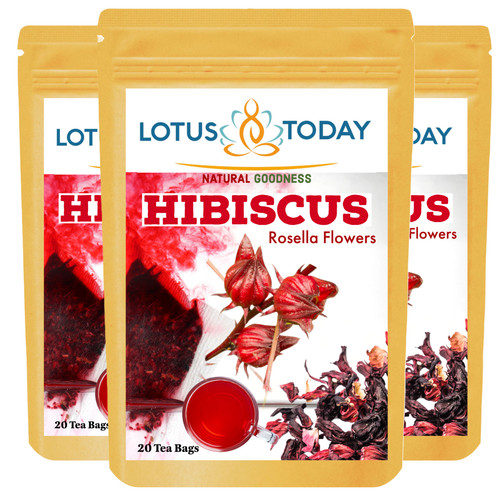 Hibiscus tea packs 60 - tea, 3