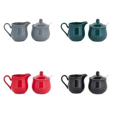 Ceramic Sugar and Creamer Set
