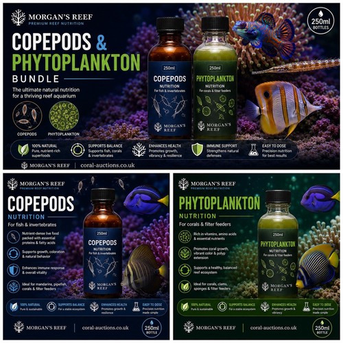 Phytoplankton 250ml copepods - phytoplankton,
