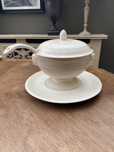 Rare large edme soup tureen - large,