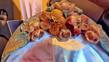 Vintage 1950s Barbola Mirror