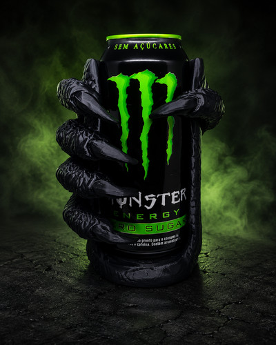 Monster energy claw - can, holder