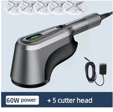60W Commercial Lint Remover Spool Machine Professional Hairball Trimmer Clothes