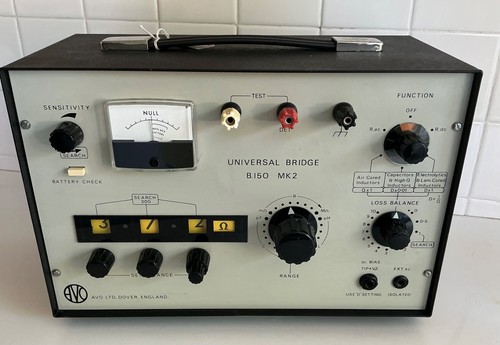 Avo b150 lcr bridge vintage - avo,