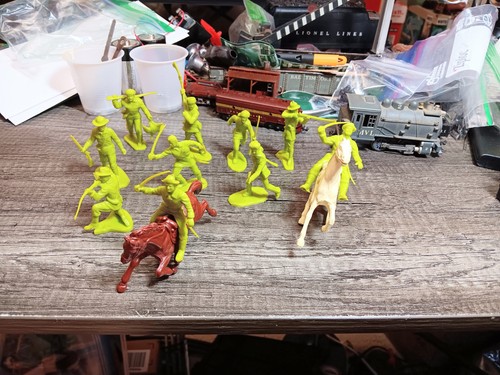 Marx comanche pass playset - marx,