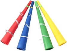 YSAMAX 36 CM Long Vuvuzela Horn, Party Woofer Stadium, Cheering Horn, Loud Sound