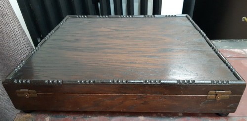 Vintage shaped wood empty