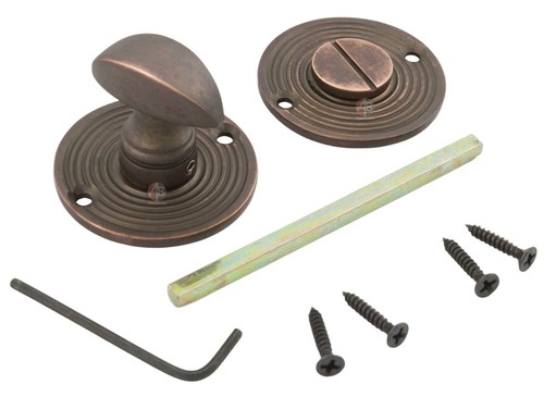 Aged bronze solid brass - aged,