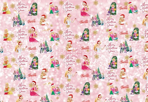 Personalised barbie christmas - personalised,