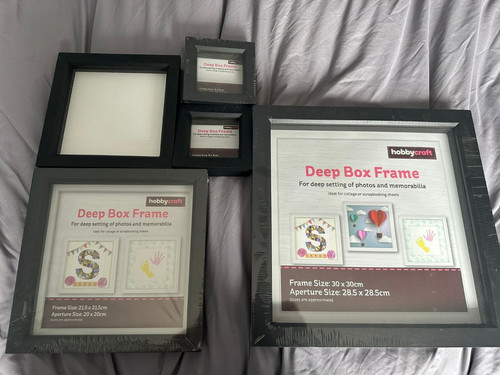 Hobbycraft shadow box frame - hobbycraft,