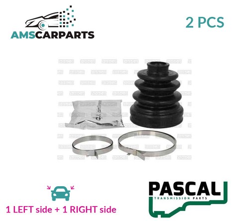 Joint boot kit pair - cv,