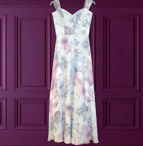 Morilee white pink - sz, 10