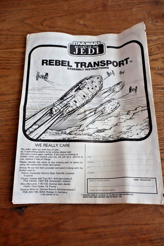 Vtg 1983 palitoy star wars - 1983,