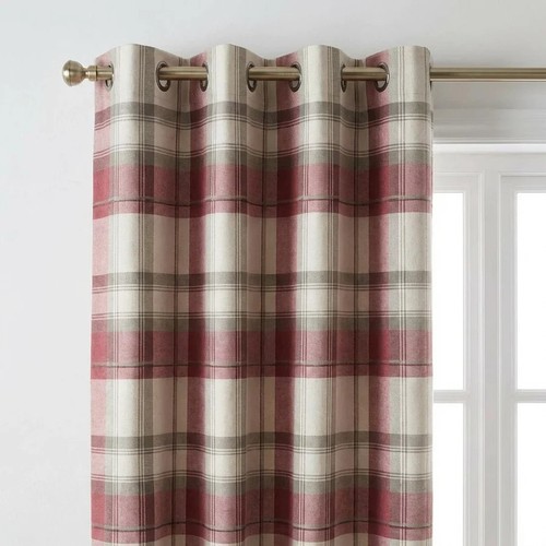 Balmoral tartan check eyelet - tartan,