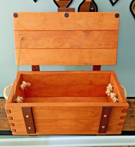Handmade rustic wooden - wooden, storage