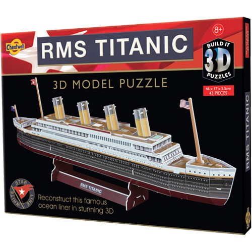 Build puzzle titanic - 3d,