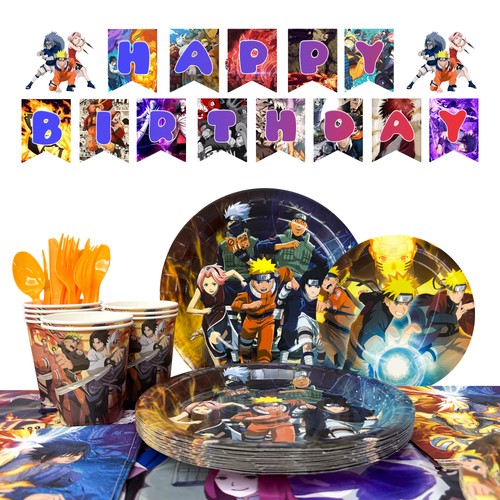 114 pcs naruto - 114, birthday