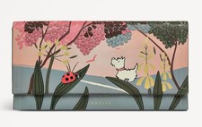 RADLEY MULTICOLOURED LEATHER MATINEE PURSE WALLET LARGE PICTURE LTD NEW!!!