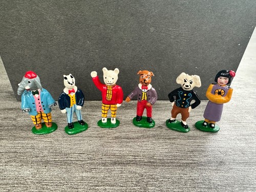 Vintage rupert bear friends - vintage, &