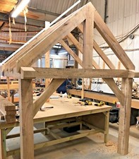Bespoke Solid Oak Porch -