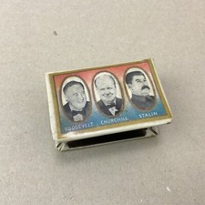 WWII Celluloid Matchbox Cover