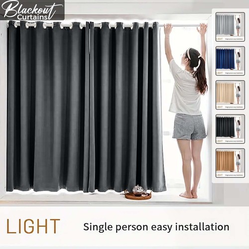 Blackout curtains thick - blackout,