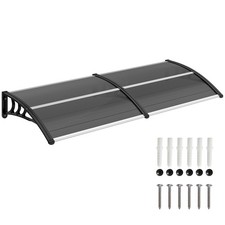 Outsunny Door Canopy Awning Outdoor Window Rain Shelter for Door 196 x 75cm