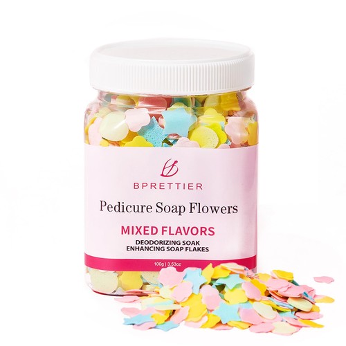 Pedicure soap flowers foot - pedicure,