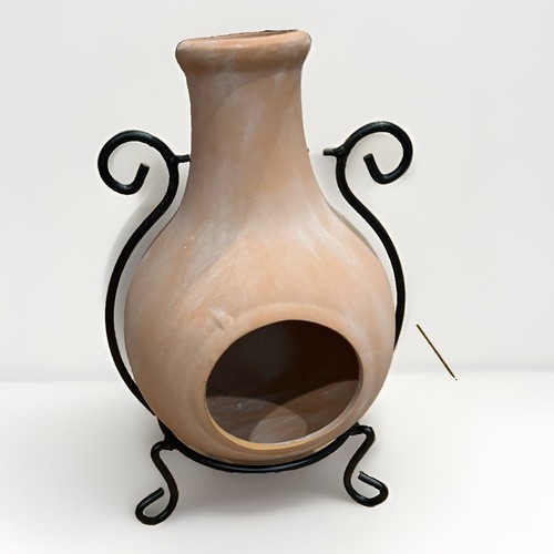 Mini terracotta chiminea - mini,