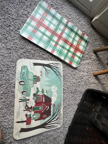 Set holiday placemats - set, of