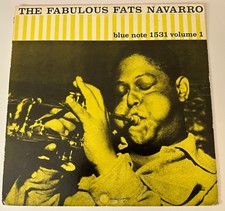The Fabulous Fats  Navarro -  Fats Navarro Blue Note Records 1983 RI Vinyl LP