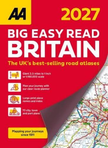 Big easy read atlas britain - big,